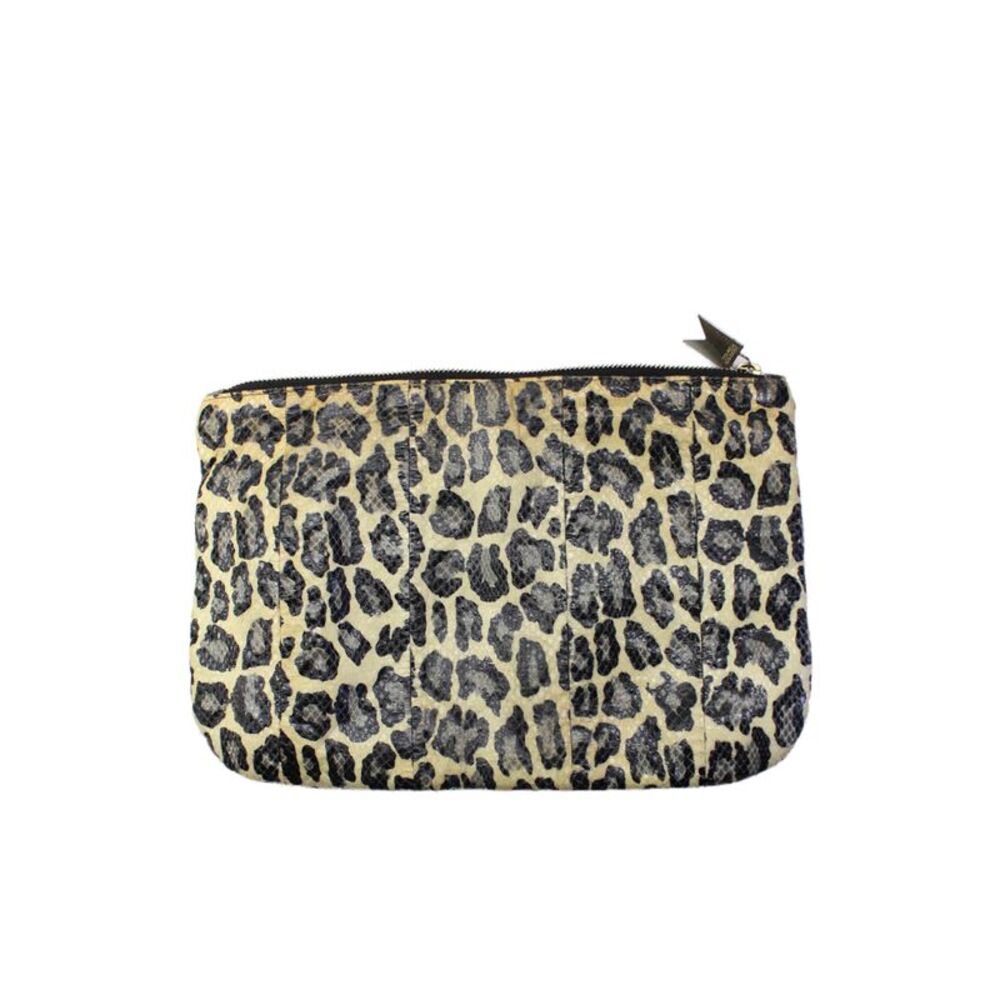 Meredith Wendell Women's Zip Closure Animal Print Pouch Wallet Size M